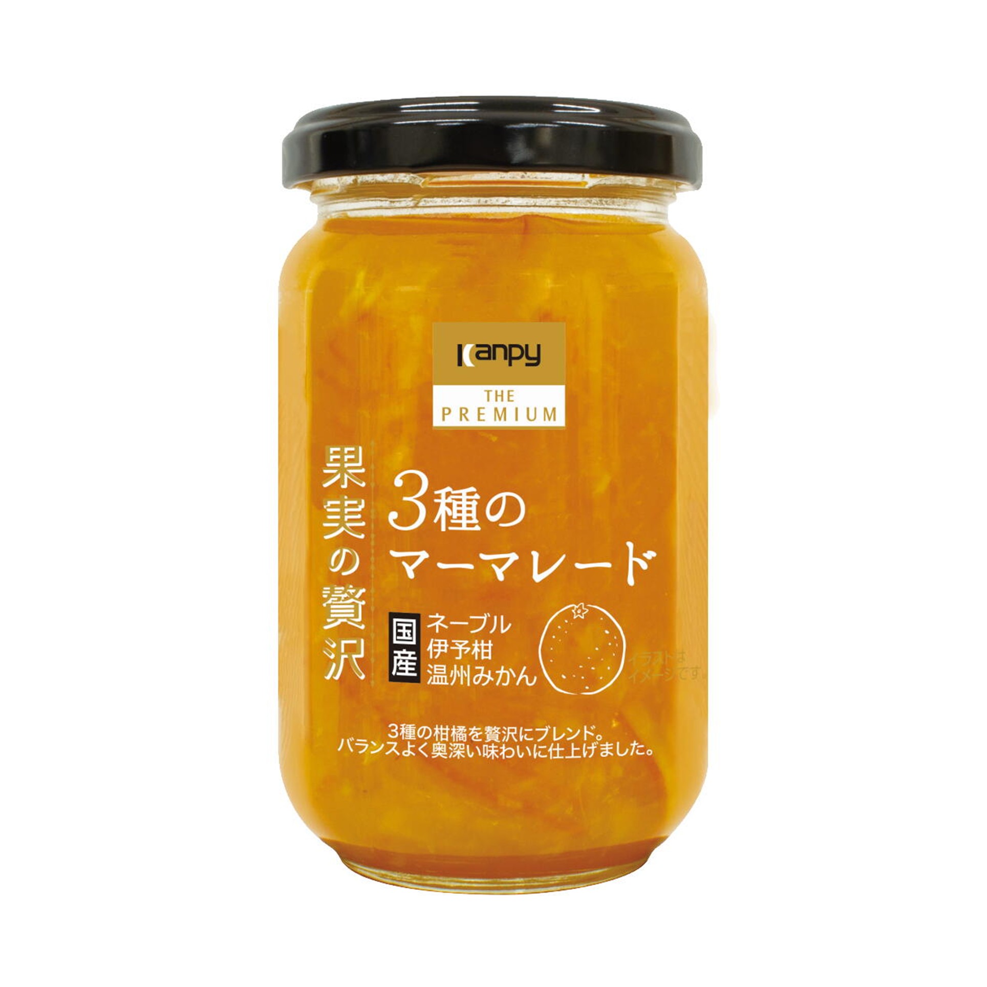 カンピープレミアムマーマレード 185g(×6)|mvm-4901401204164-002-6 商品サムネイル