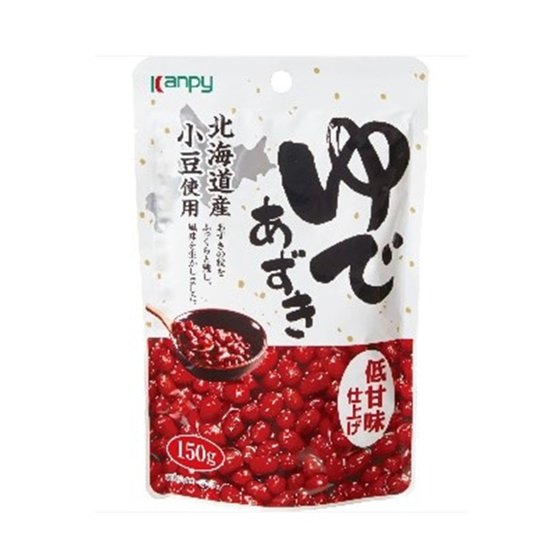 北海道ゆであずき低甘味仕上げ 150g(×12)|mvm-4901401204317-002-12 商品サムネイル