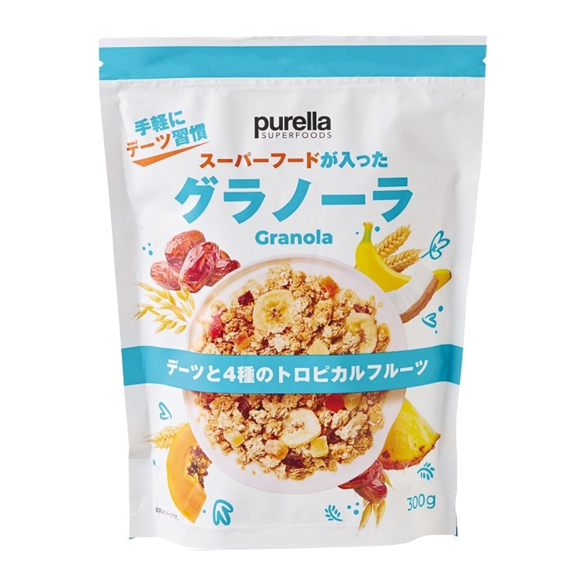 グラノーラトロピカルフルーツ 300g(×8)|mvm-4901401205734-002-8 商品サムネイル