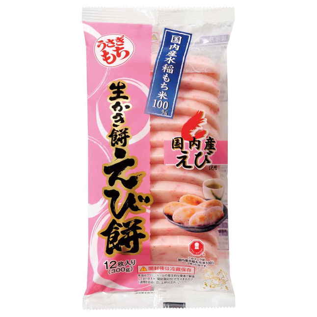 うさぎもち　生かき餅えび餅　３００ｇ (×5)|mvm-5-4901466110189-5 商品サムネイル