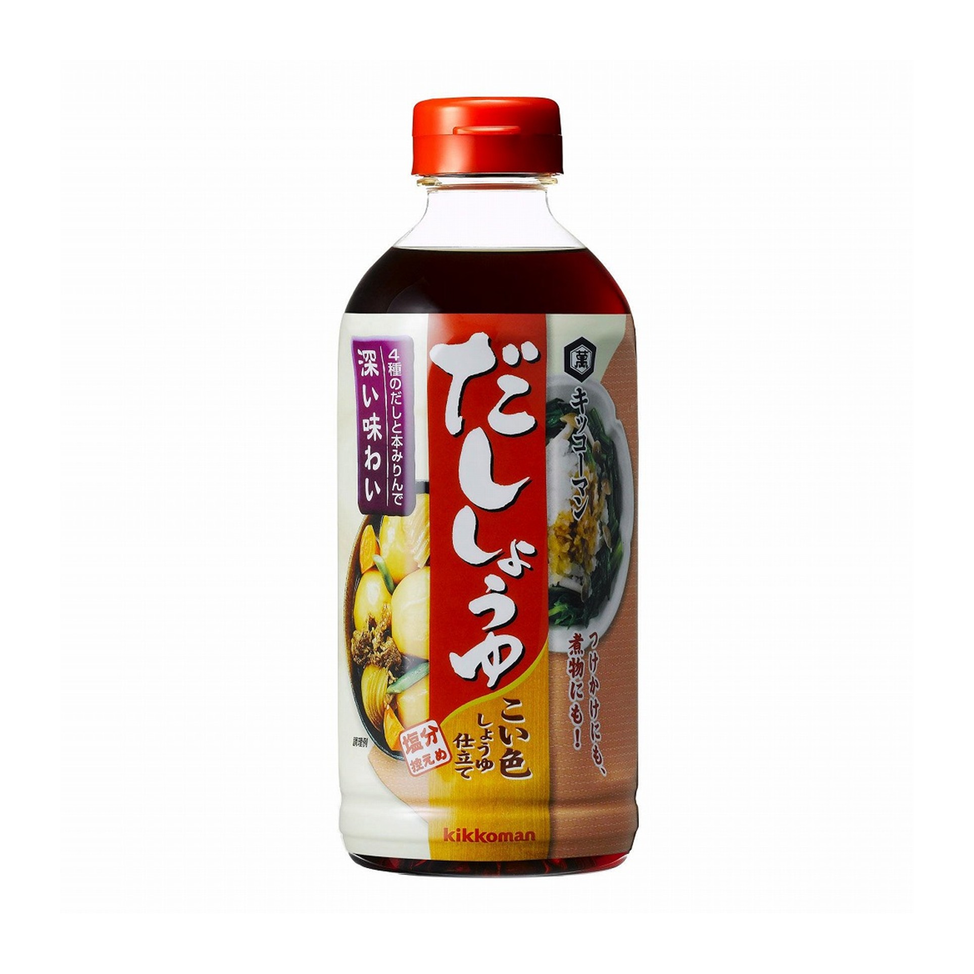 キッコーマンだししょうゆ 500ml(×12)|mvm-4901515351730-003-12 商品サムネイル