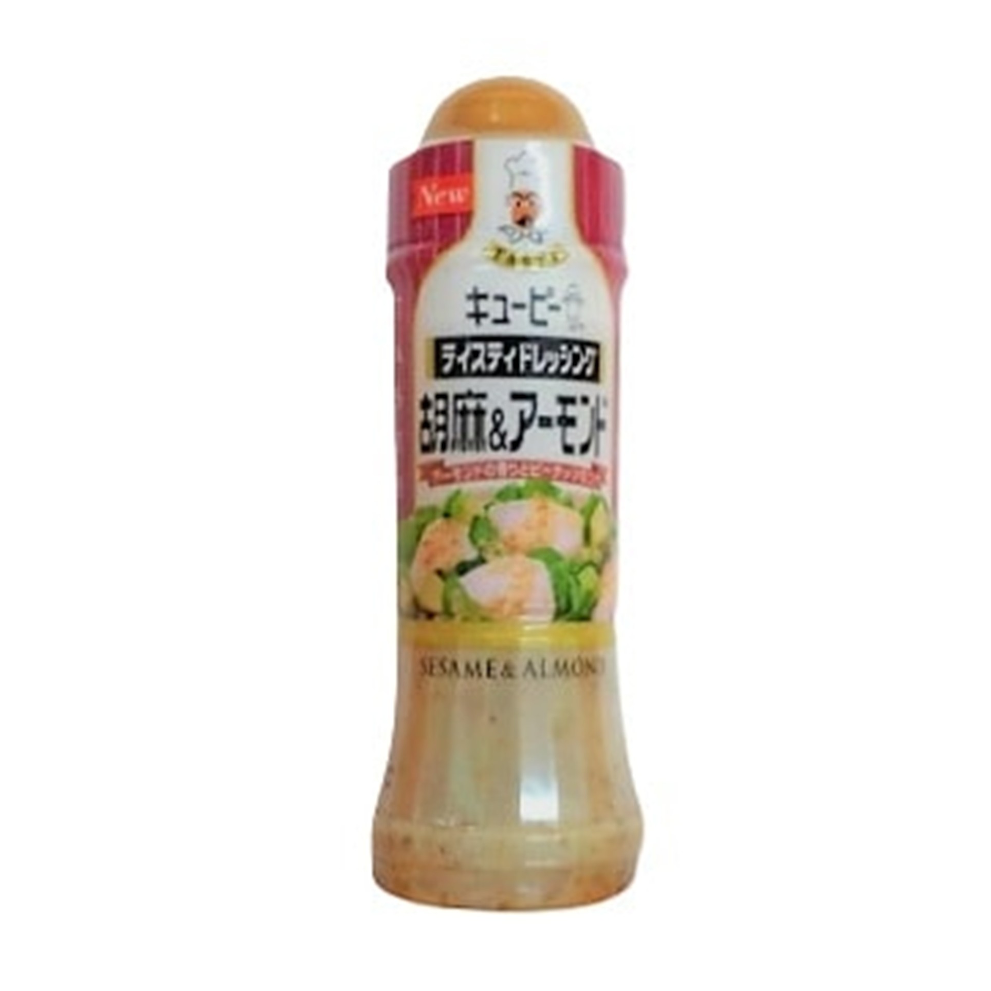 キユーピーテイスティドレッシング胡麻アーモンド 210ml (×12)|mvm-003-4901577033148-12 商品サムネイル