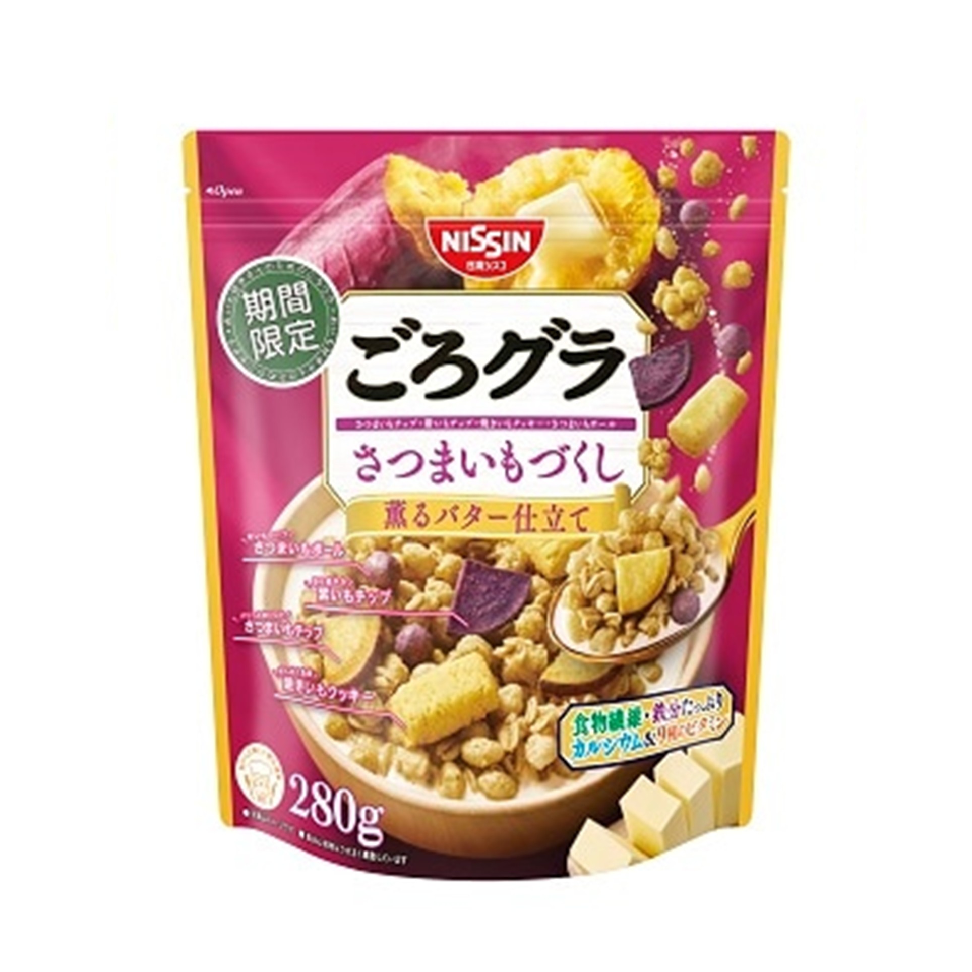 日清シスコ ごろグラさつまいもづくし 280g (×6)|mvm-002-4901620161446-6 商品サムネイル