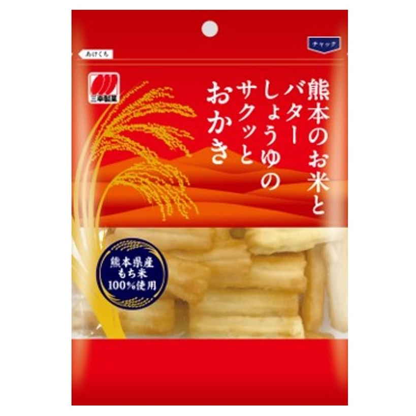 三幸製菓 米とバターしょうゆのおかき　１００ｇ　(×12)|mvm-001-4901626011127-12 商品サムネイル