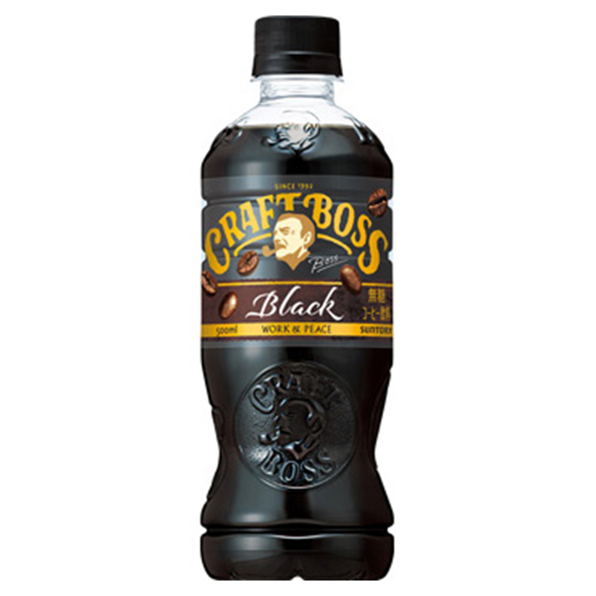サントリーフーズ クラフトボス ブラック 500ml (×24)|mvm-074-4901777300521-24 商品サムネイル