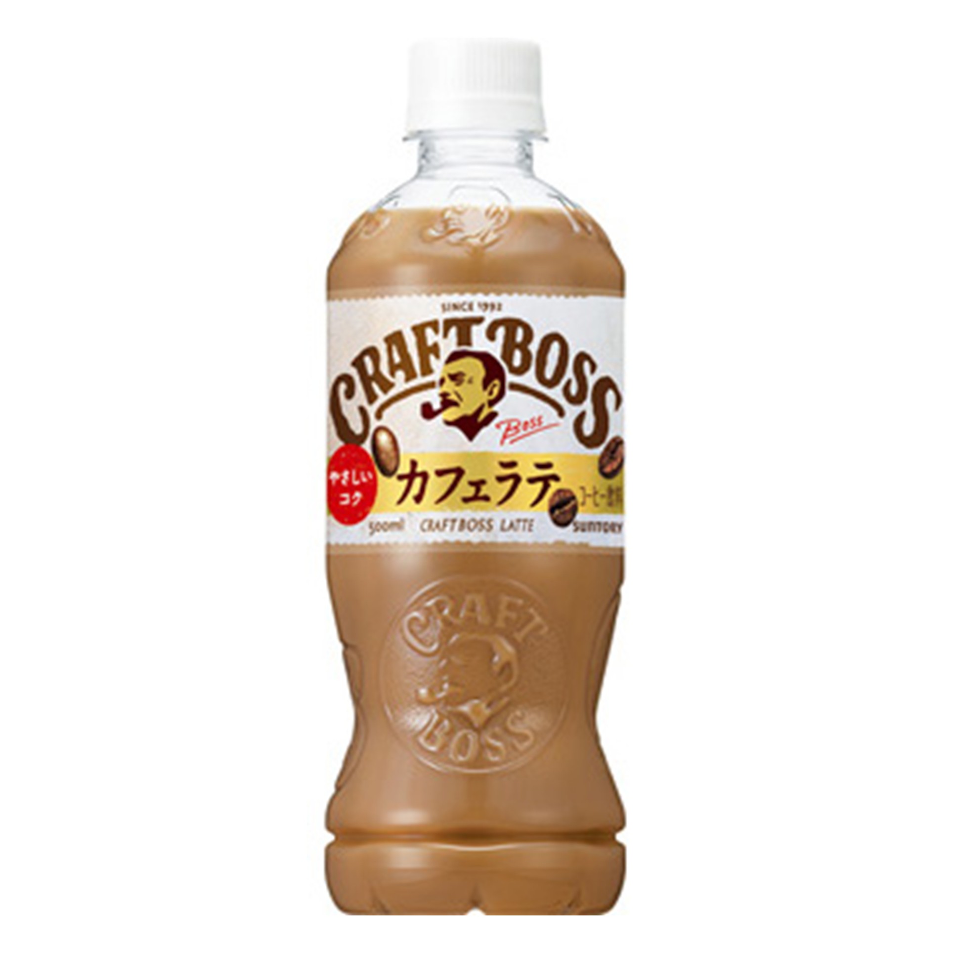 サントリーフーズ クラフトボス ラテ 500ml (×24)|mvm-074-4901777300545-24 商品サムネイル