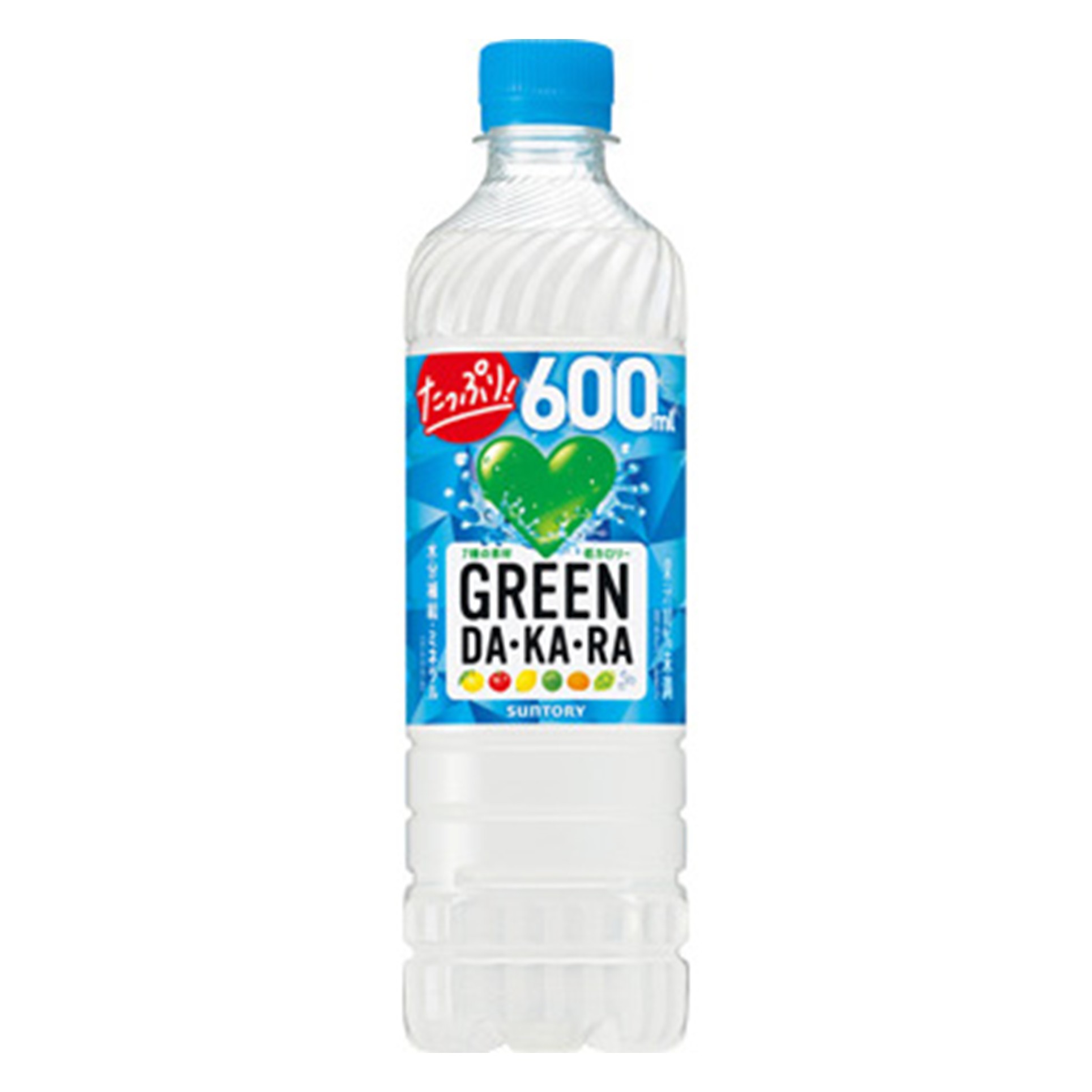 サントリーフーズ グリーンダカラ 600ml (×24)|mvm-074-4901777336704-24 商品サムネイル