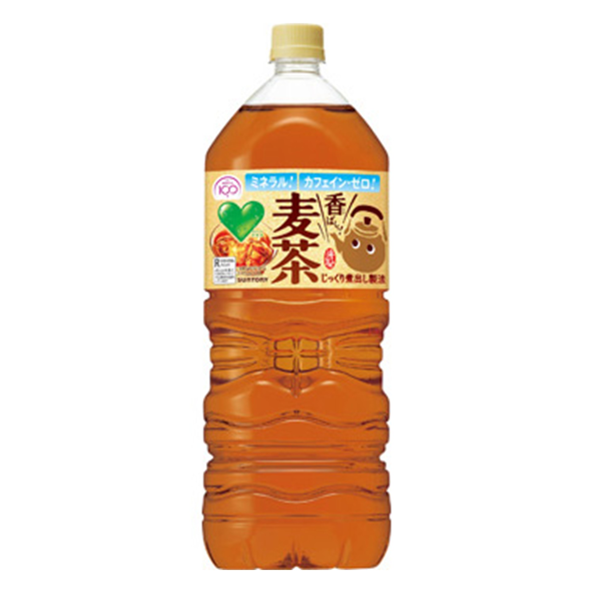 サントリーフーズ グリーンダカラ 香ばしっ！麦茶 2000ml (×6) |mvm-074-4901777377806-6 商品サムネイル