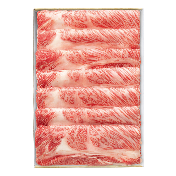 ☆【早得】 国産黒毛和牛かたロースすきやき用2段 【145048】 商品画像(3)