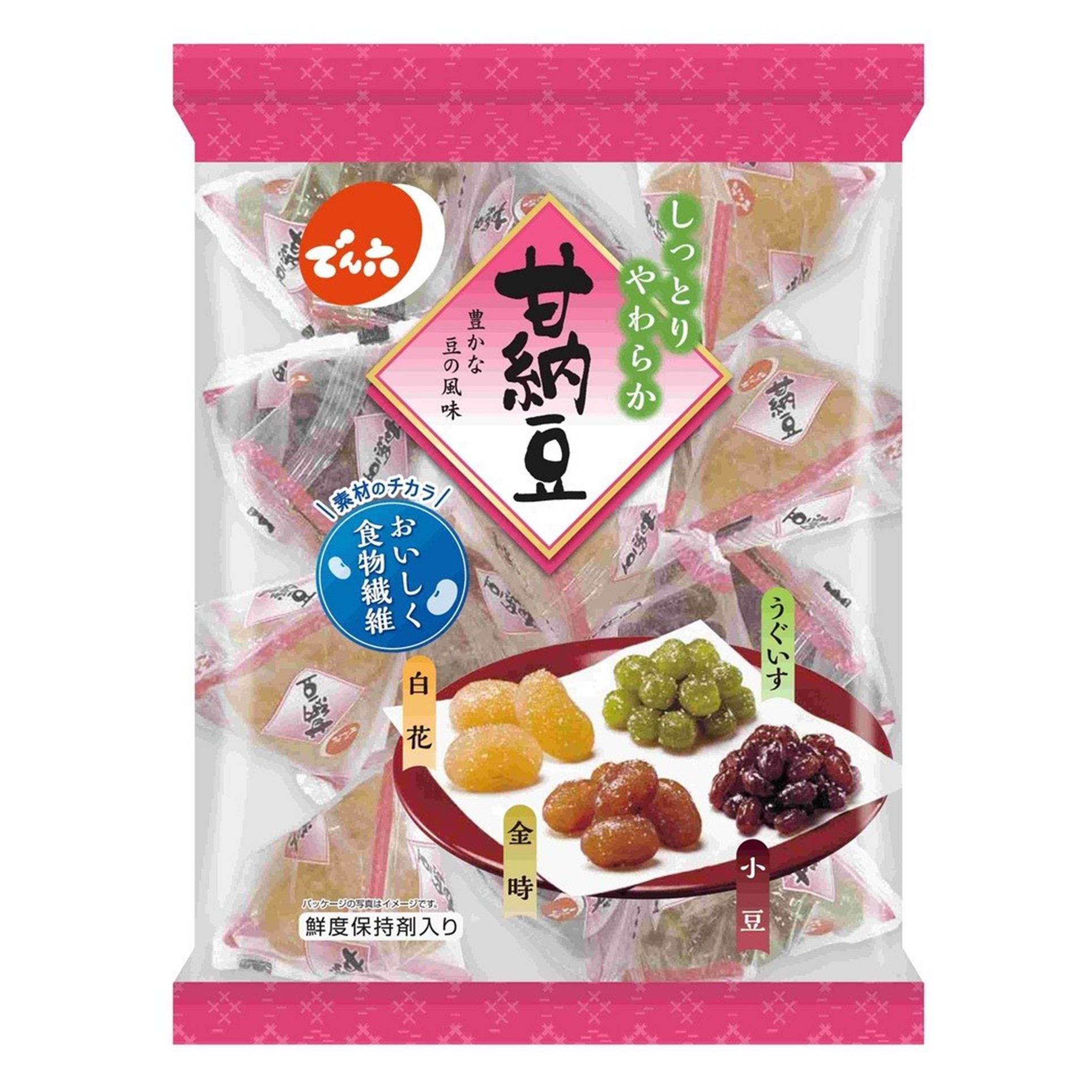 でん六 小袋甘納豆テトラ 180g (×6)|mvm-001-4901930016771-6 商品サムネイル