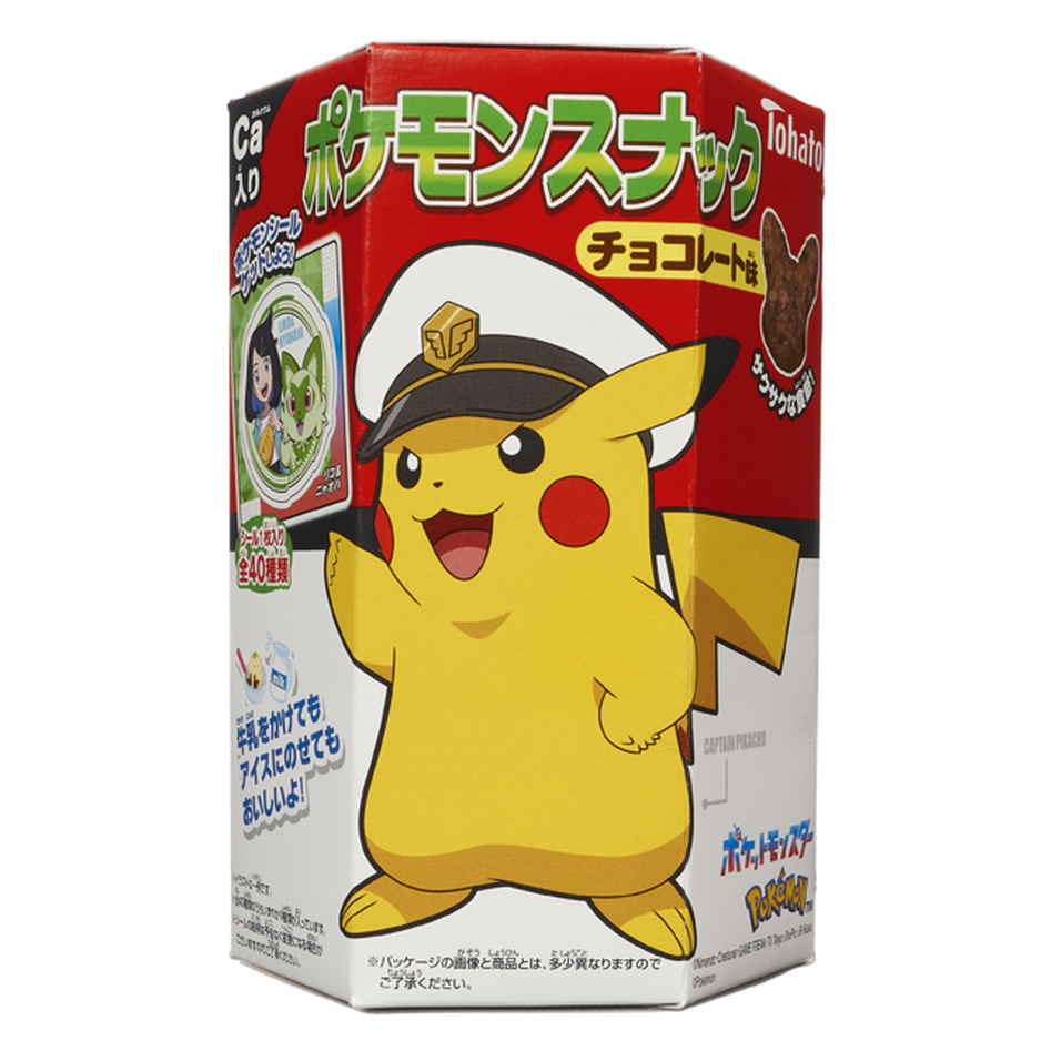 東ハト ポケモンスナックチョコ味　２３ｇ　(×6)|mvm-001-4901940070459-6 商品サムネイル