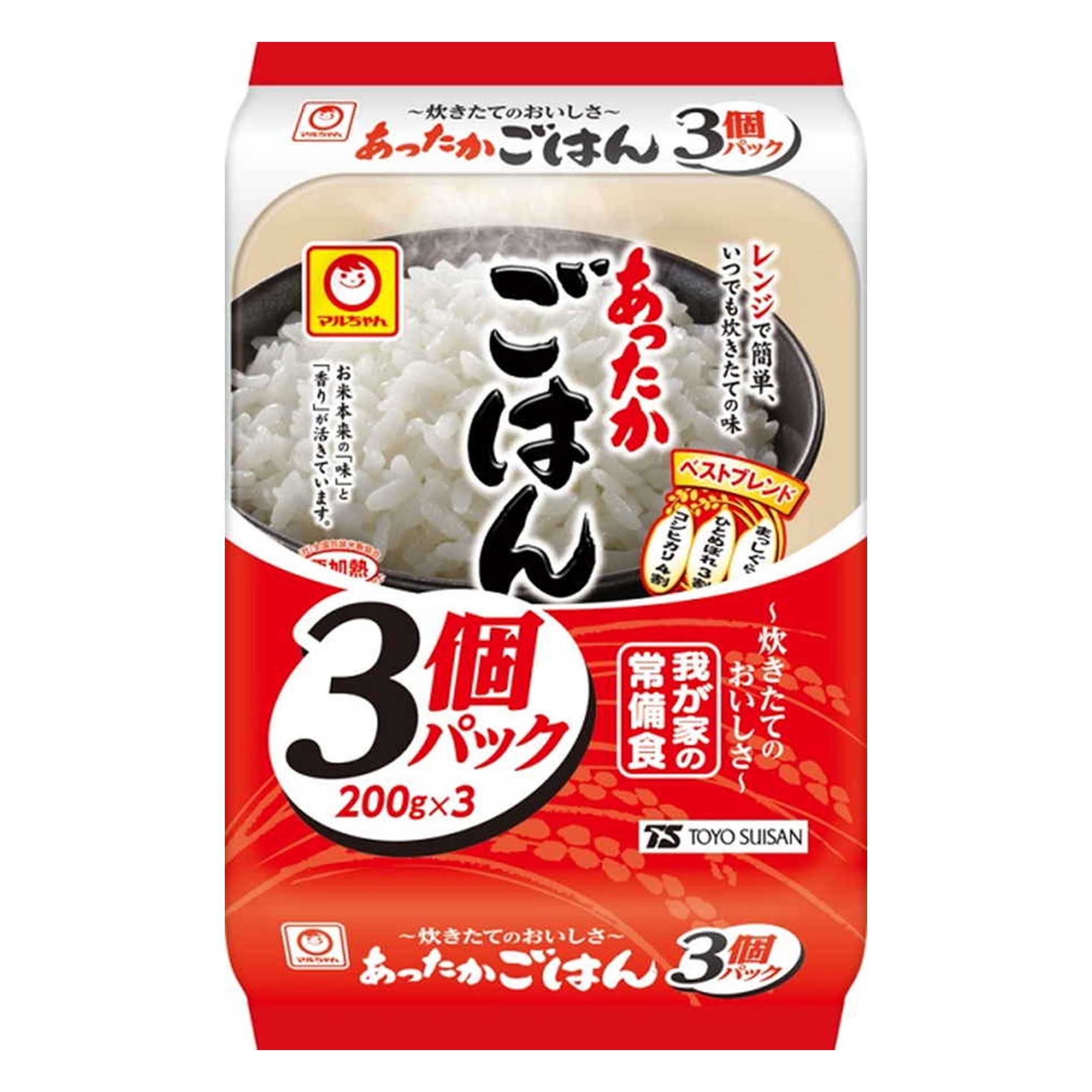 マルチャン あったかごはん 200g×3P (×8)|mvm-5-4901990161589-8 商品サムネイル