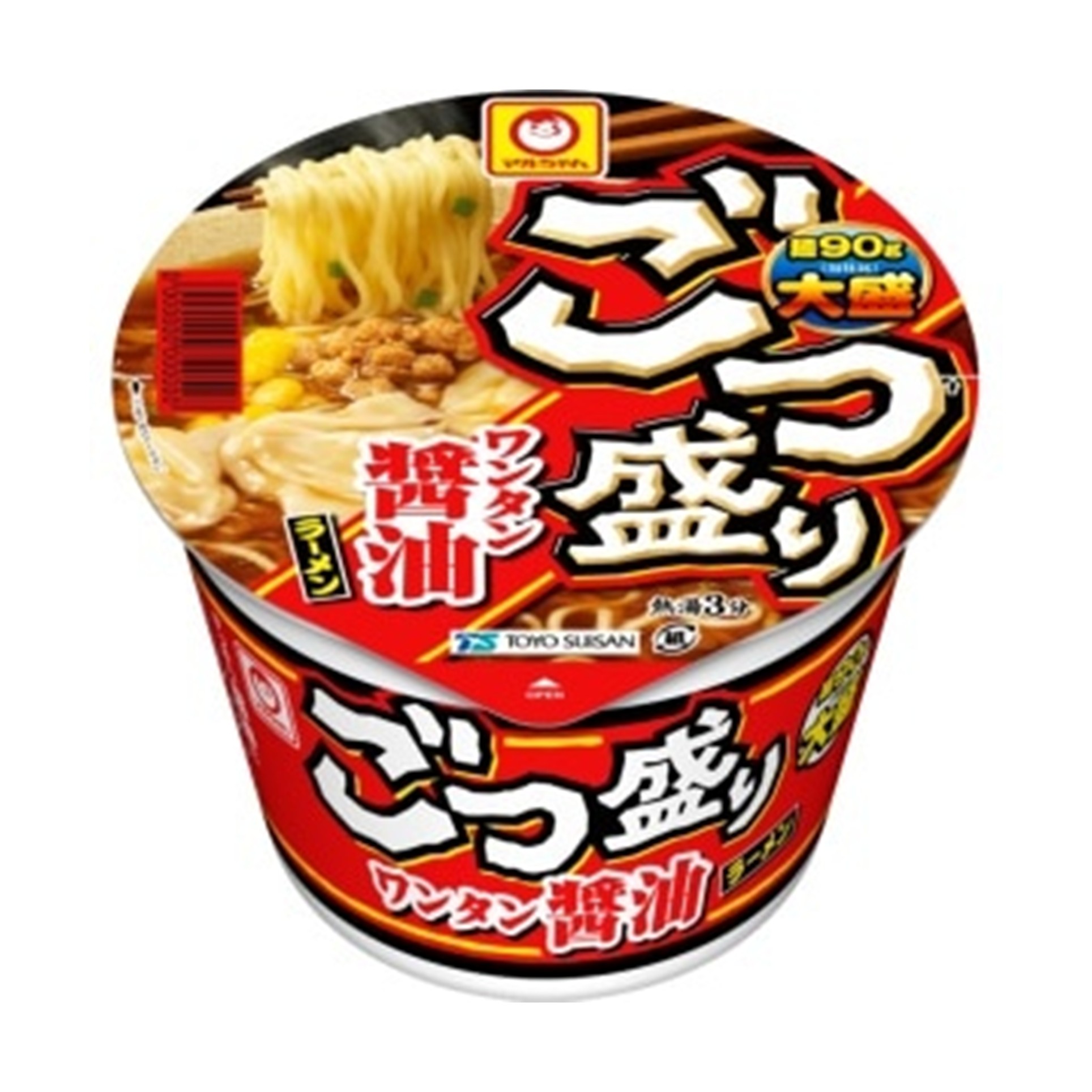 マルちゃん ごつ盛ワンタン醤油 117g(×12)|mvm-4901990325547-005-12 商品サムネイル