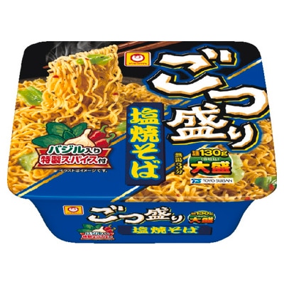 マルちゃん ごつ盛り塩焼そば 156g (×12)|mvm-5-4901990335126-12 商品サムネイル