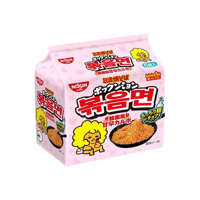 焼そばポックンミョン韓国甘辛カル 500g (×6)|mvm-5-4902105114285-6 商品サムネイル