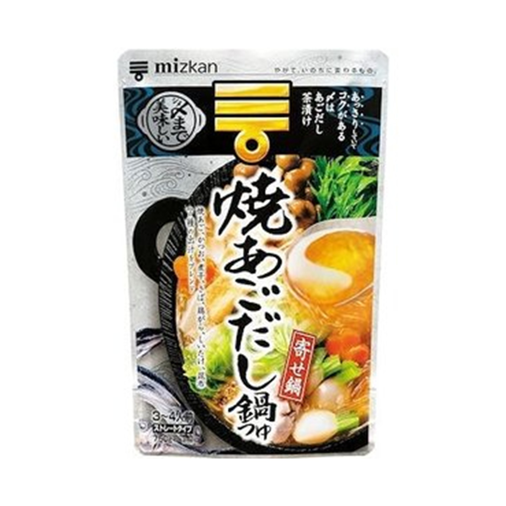 焼あごだし鍋つゆ ストレート 750g(×12)|mvm-4902106651383-003-12 商品サムネイル