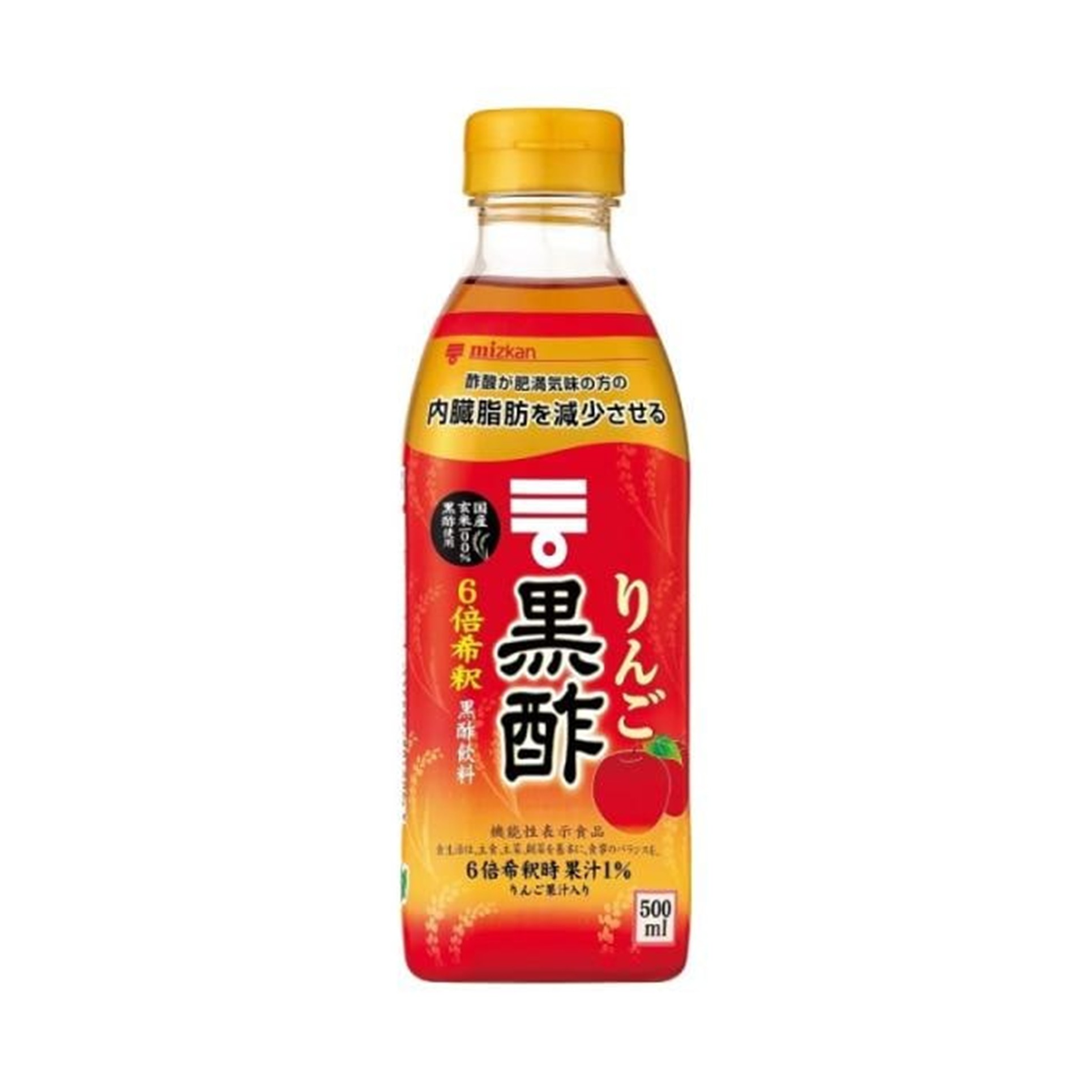 ミツカン りんご黒酢 500ml(×6)|mvm-4902106799344-003-6 商品サムネイル