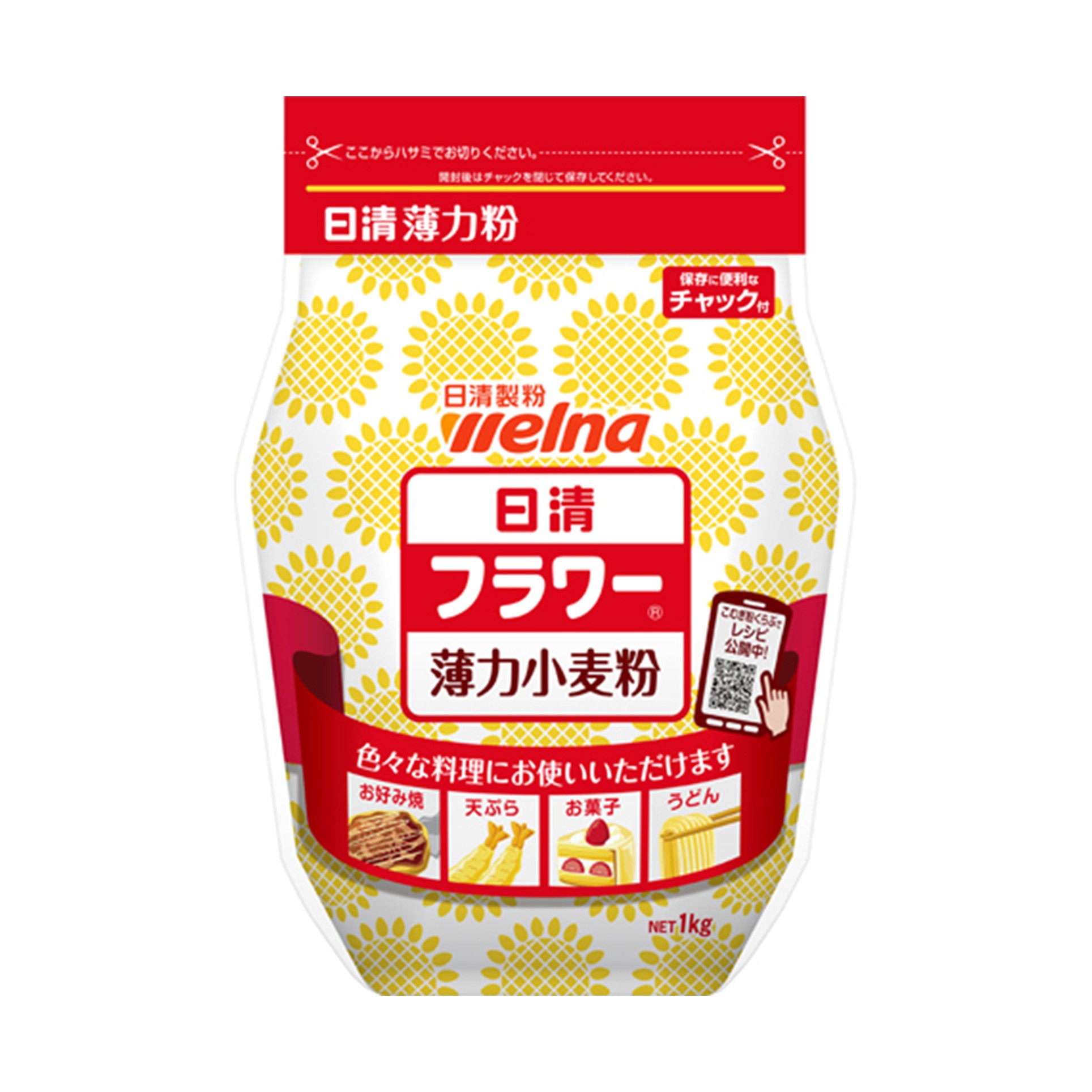 日清密封チャック付フラワー 1kg(×15)|mvm-4902110320664-004-15 商品サムネイル