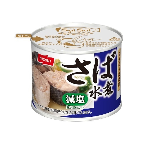 スルッとふたさば水煮減塩 190g (×12)|mvm-5-4902150125625-12 商品サムネイル