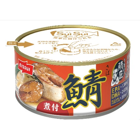 ニッスイ うまい鯖匠さば煮付 180g (×12)|mvm-5-4902150131107-12 商品サムネイル