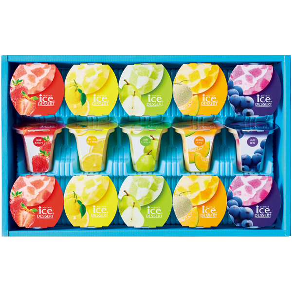 ひととえ　凍らせて食べる アイスデザート～国産フルーツ入り～【066097】【夏ギフト】 商品サムネイル
