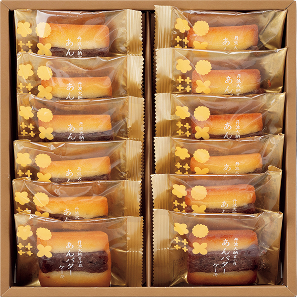 中島大祥堂 丹波大納言小豆 あんバターケーキ 12個入 【001258】 商品画像(2)