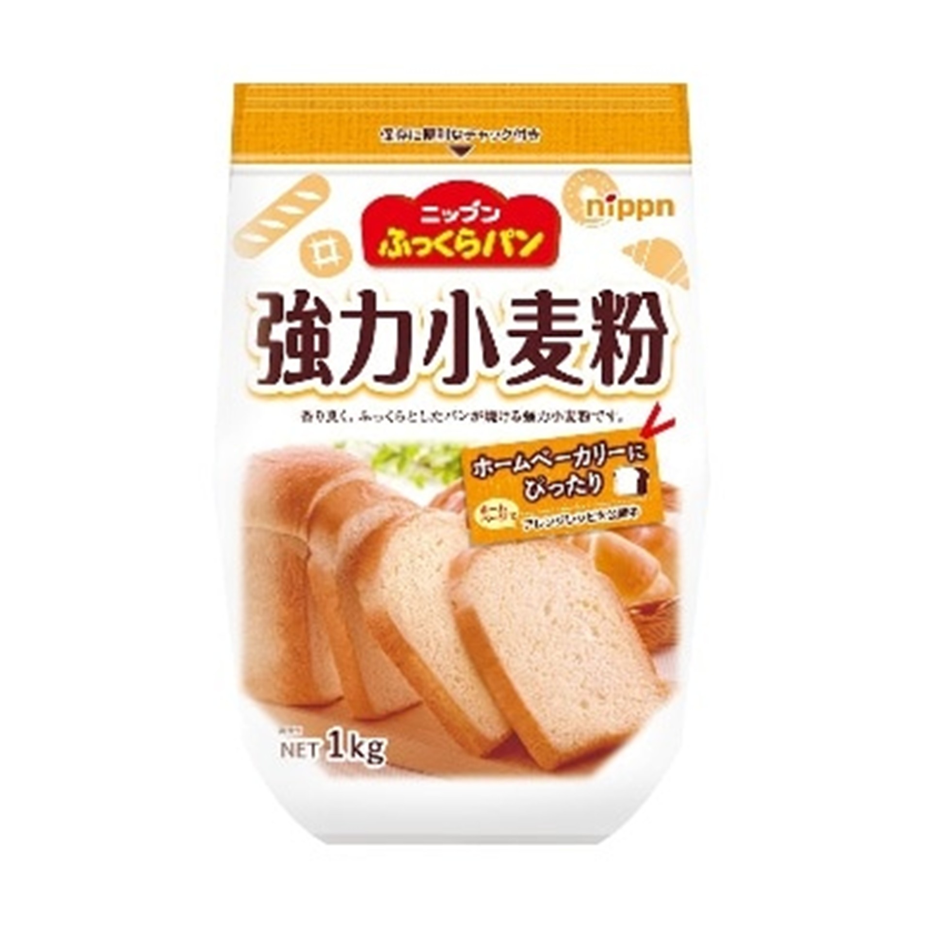 ふっくらパン強力小麦粉 1kg(×6)|mvm-4902170044623-002-6 商品サムネイル