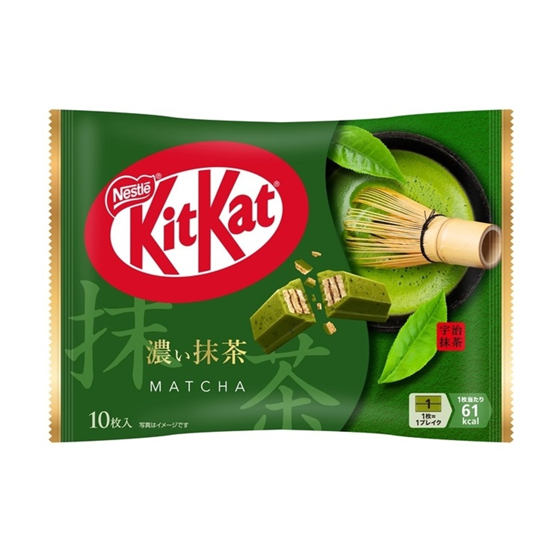 KK 濃い抹茶 10枚(×14)|mvm-4902201183031-001-14 商品サムネイル