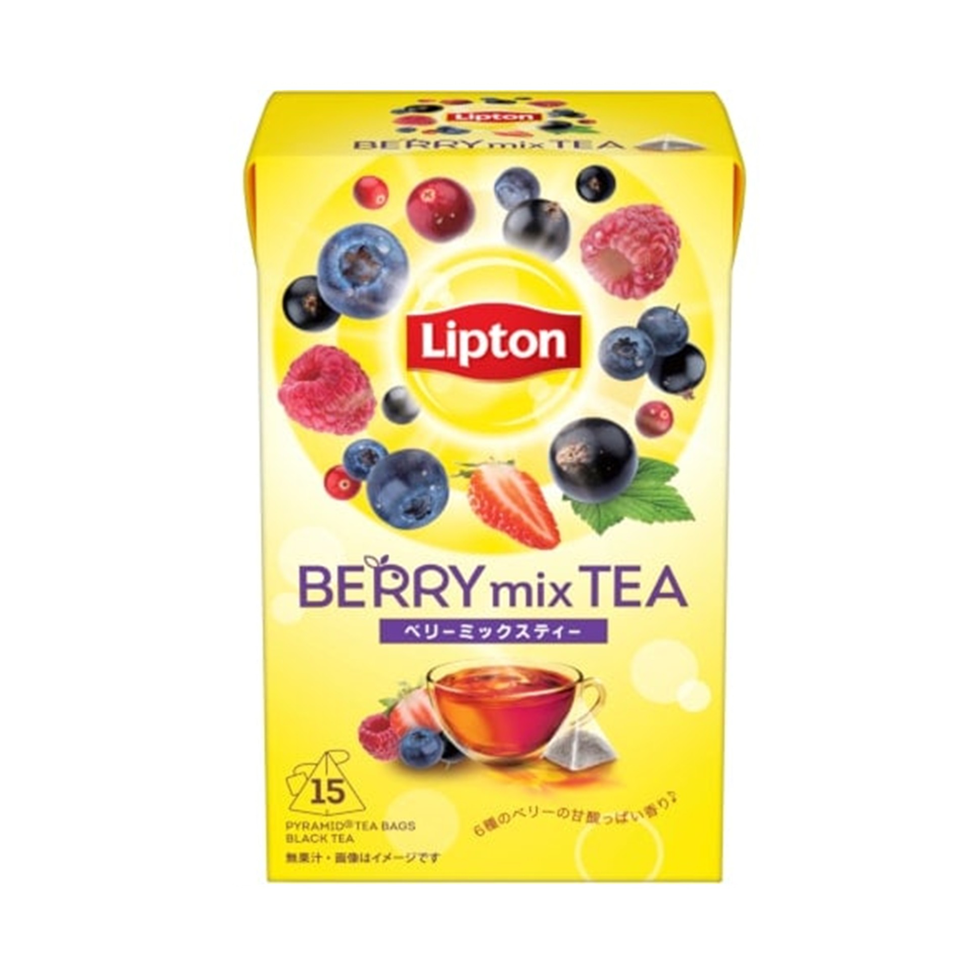 リプトン ベリーミックス 24g(15袋)(×6)|mvm-4902203526430-002-6 商品サムネイル