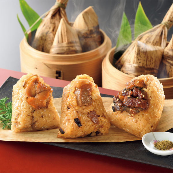 ☆【早得】 うなぎ蒲焼・黒豚角煮・赤鶏旨煮おこわ・ちまき 3種セット 【088062】 商品サムネイル