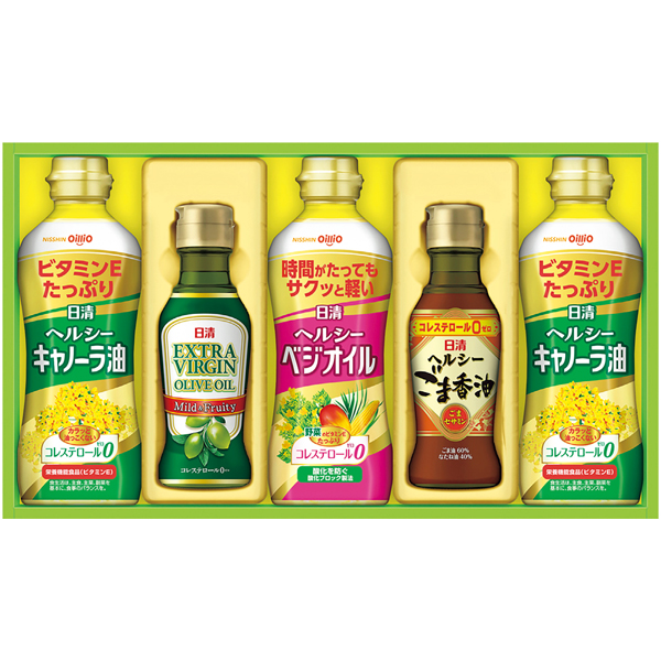 日清オイリオ　オリーブオイル＆バラエティオイルギフト【131054】【夏ギフト】 商品サムネイル