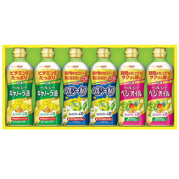 ☆[日清オイリオ]ヘルシーオイルギフト【112095】 商品サムネイル