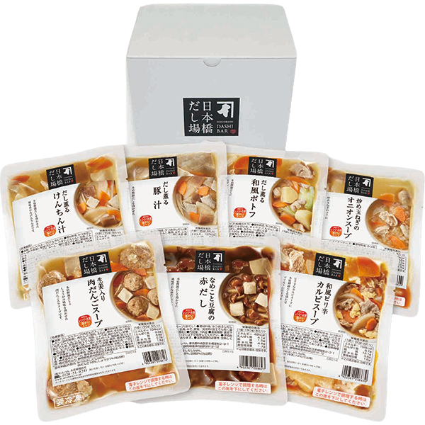 にんべん 日本橋だし場 だしスープ詰合せ 【001708】 商品画像(1)