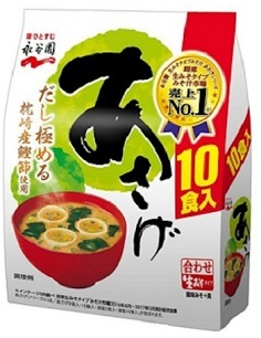 生みそ汁あさげ徳用 10食 181g (×5)|mvm-5-4902388029962-5 商品サムネイル