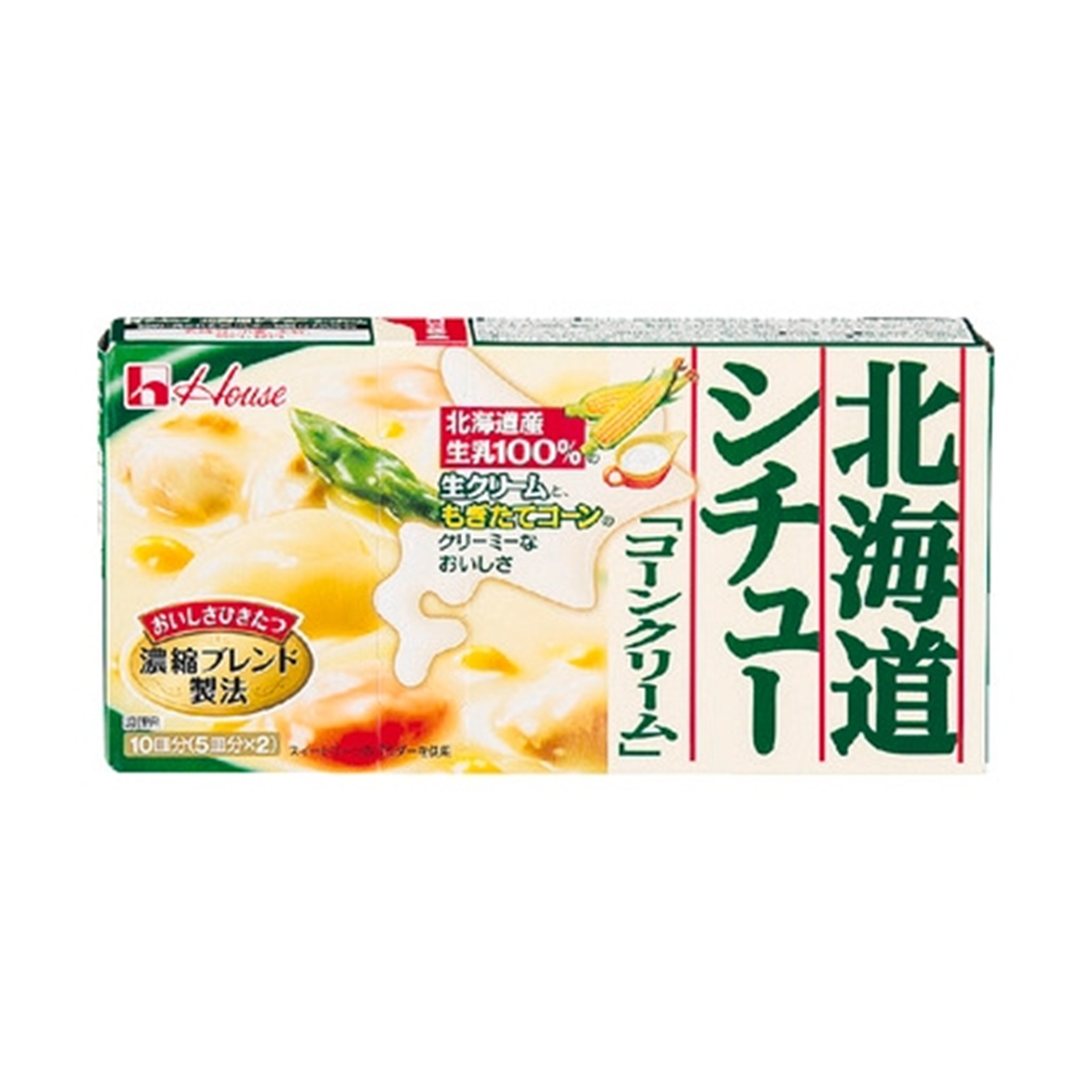 ハウス 北海道シチュー コーンクリーム 180g (×10)|mvm-003-4902402858929-10 商品サムネイル