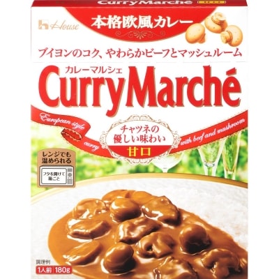 カレーマルシェ甘口　１８０ｇ (×10)|mvm-5-4902402875766-10 商品サムネイル