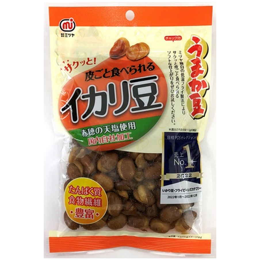 ミツヤ うまか豆イカリ豆　１０５ｇ　(×12)|mvm-001-4902483039347-12 商品サムネイル