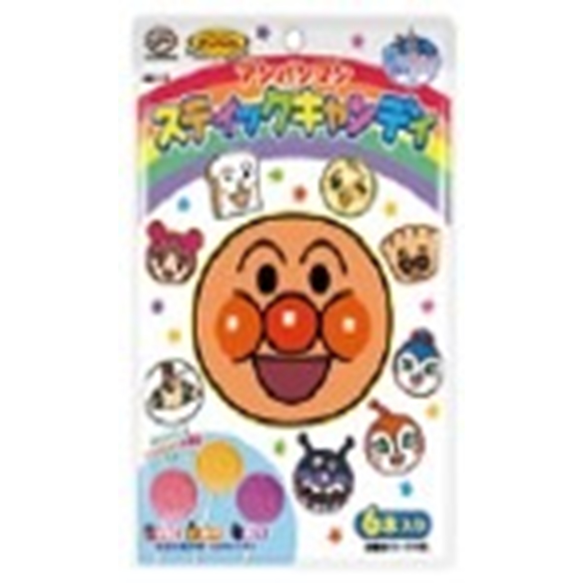 不二家 アンパンマンSキャンディ 6本入 (×12)|mvm-001-4902555124728-12 商品サムネイル