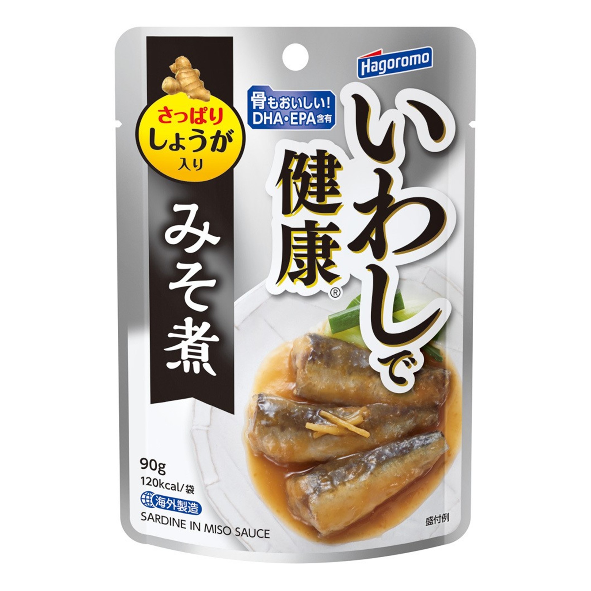 いわしで健康みそ味 90g (×12)|mvm-5-4902560041911-12 商品サムネイル