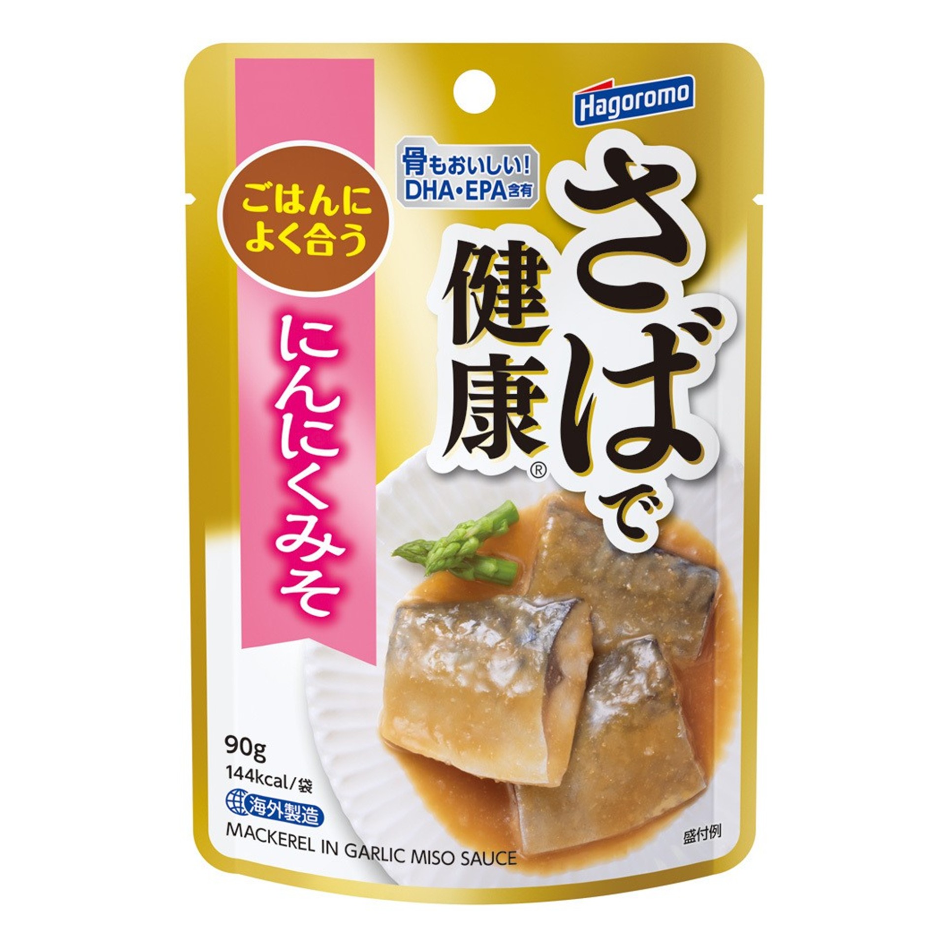 さばで健康にんにくパウチ 90g (×12)|mvm-5-4902560042277-12 商品サムネイル