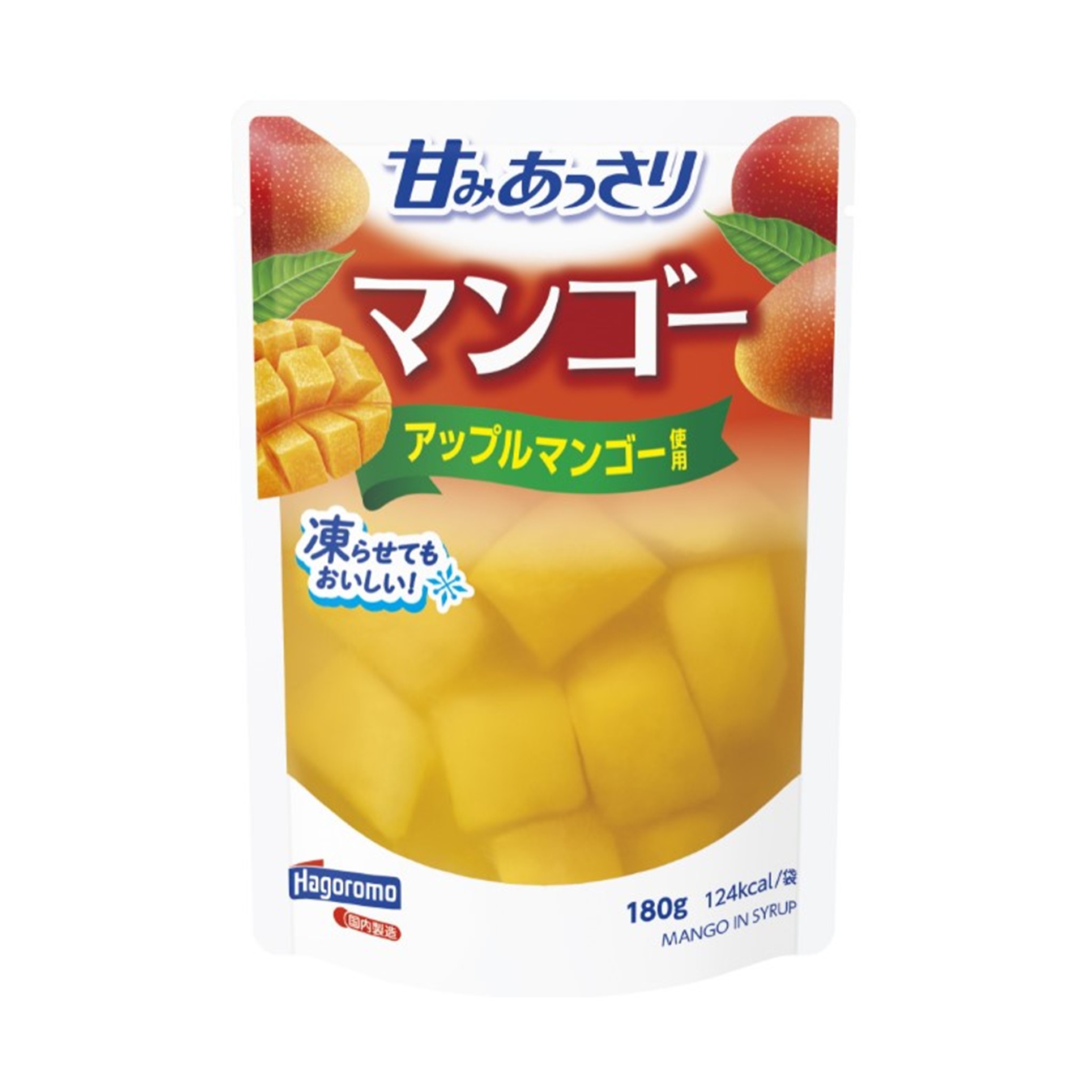 甘みあっさりマンゴー（パウチ） 180g(×6)|mvm-4902560175579-002-6 商品サムネイル