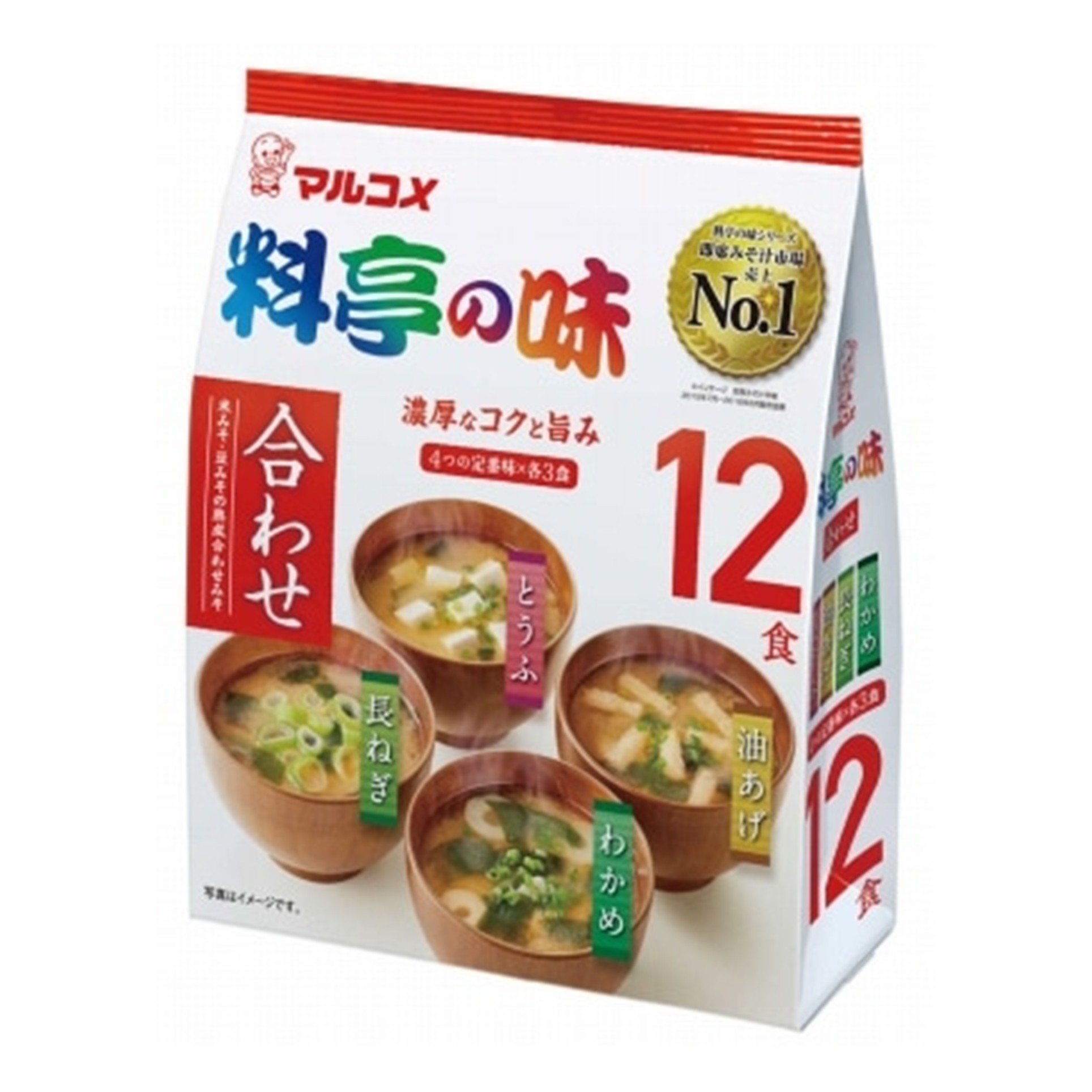 徳用 料亭の味 みそ汁合わせ 216g (×12)|mvm-5-4902713127271-12 商品サムネイル
