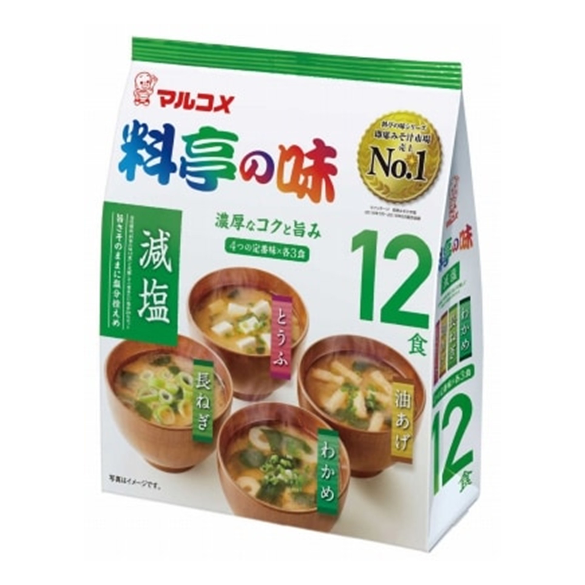 徳用 料亭の味 みそ汁減塩 183g (×12)|mvm-5-4902713127288-12 商品サムネイル