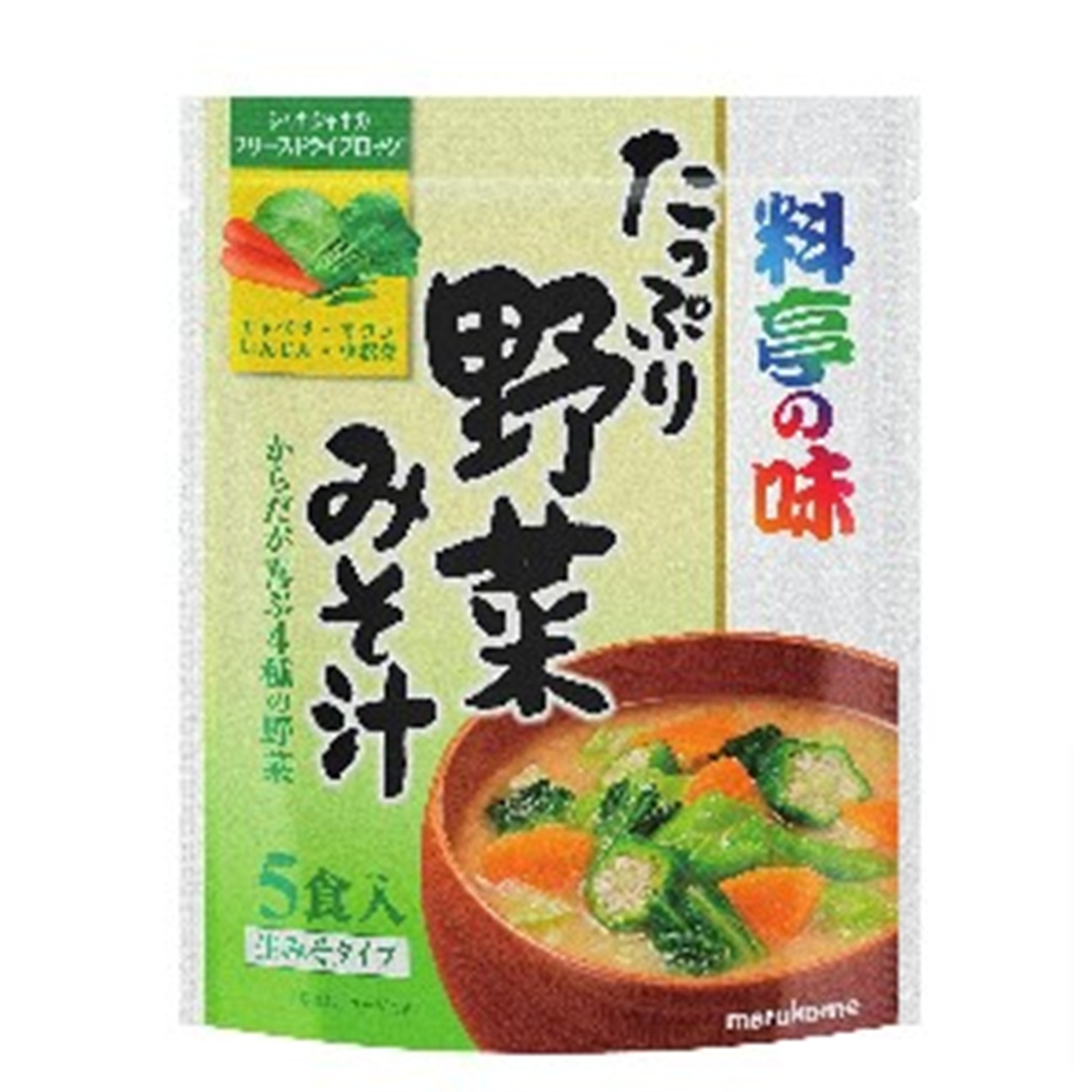 徳用 料亭の味 野菜 5食 18g×5P (×7)|mvm-5-4902713131629-7 商品サムネイル