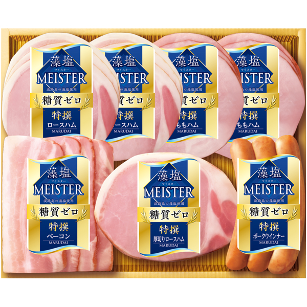 【冬ギフト】丸大食品 国産豚肉使用「藻塩マイスター」【113058】 商品サムネイル