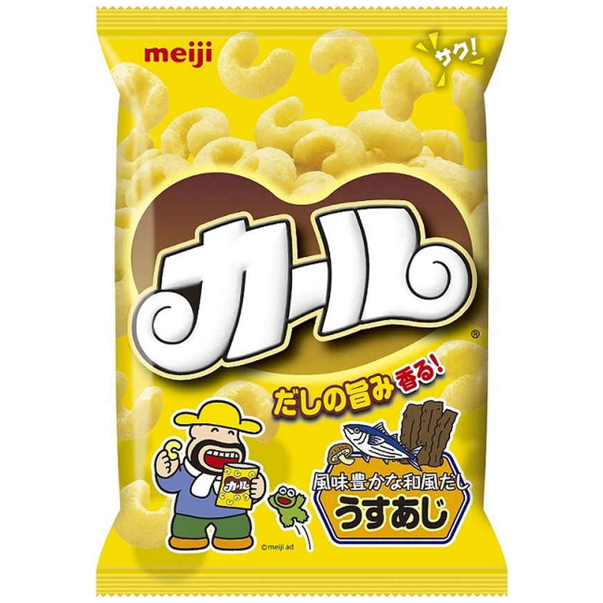 明治 明治カールうすあじ　６８ｇ　(×10)|mvm-001-4902777010304-10 商品サムネイル