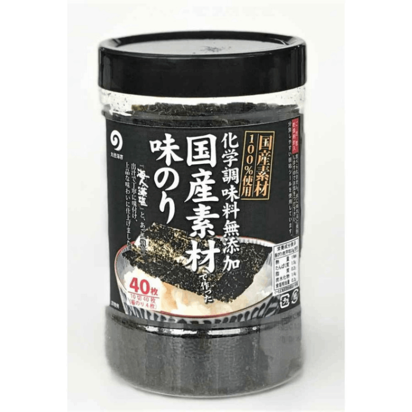 国産素材味のりパック 10切40枚 (×10)|mvm-5-4902799257558-10 商品サムネイル