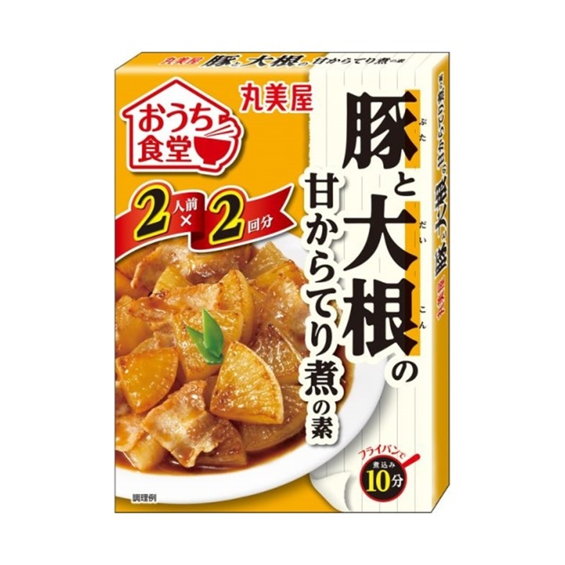 丸美屋 おうち食堂 豚と大根 140g (×10)|mvm-003-4902820217445-10 商品サムネイル