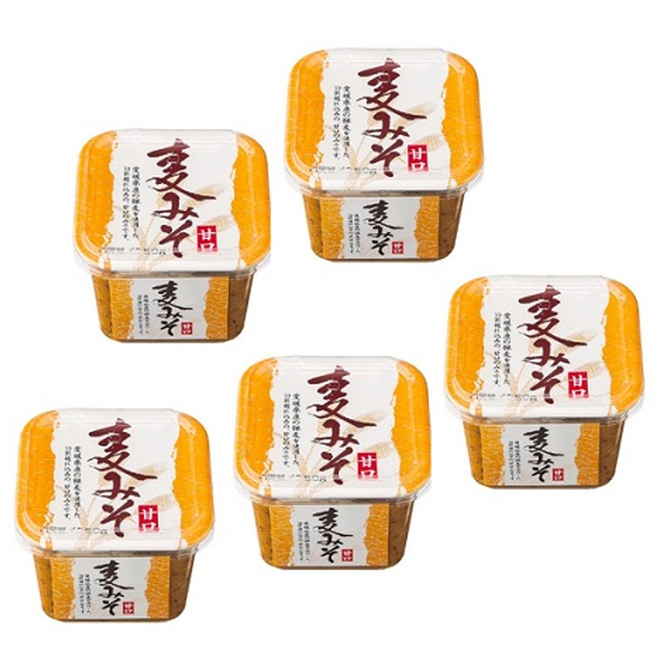 【広島の味】ますやみそ　甘口麦みそカップ　750g×5個セット 商品サムネイル