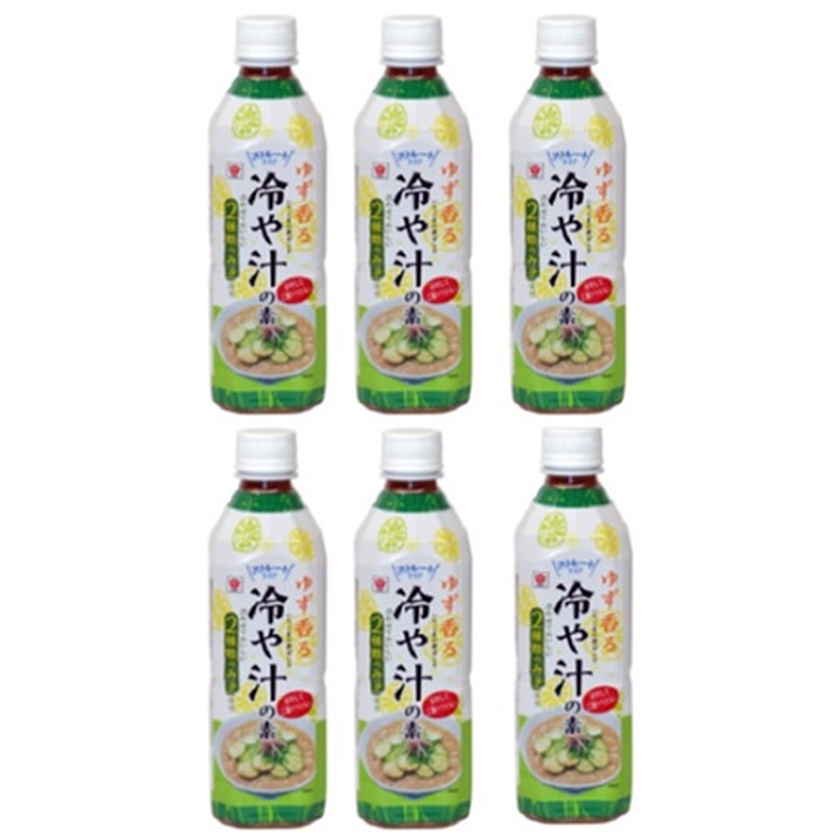 【広島の味】ますやみそ　ゆず香る冷や汁ストレート　500ml×6本セット 商品サムネイル